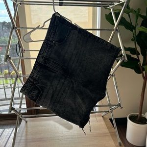 Black Denim Skirt - size 18 - Old Navy